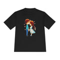 Cute Couple Cartoon Tee — Kissing Love Illustration T-Shirt for Couples & Valentine’s Day