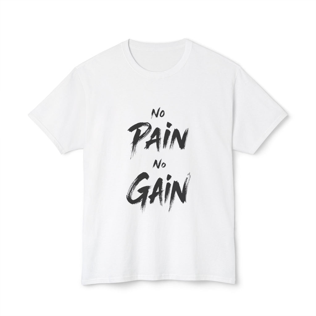 No Pain No Gain T-Shirt — Motivational Gym Tee