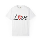 Love Heart T-Shirt — Script Love Design