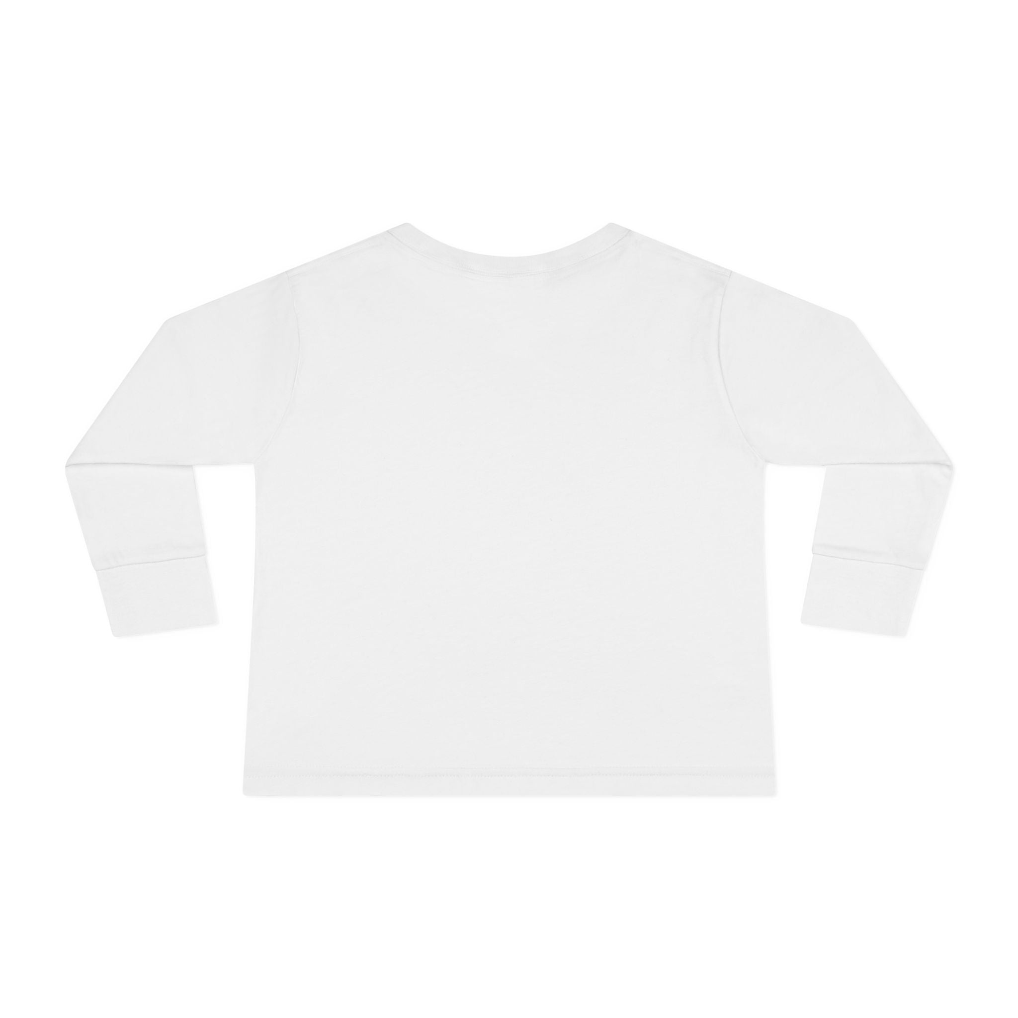 Toddler Long Sleeve Tee — Surfing Penguin Graphic