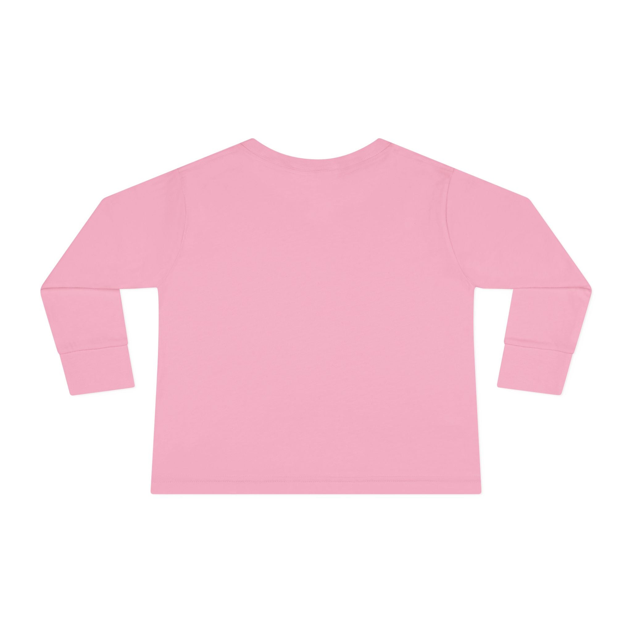Toddler Long Sleeve Tee — Surfing Penguin Graphic