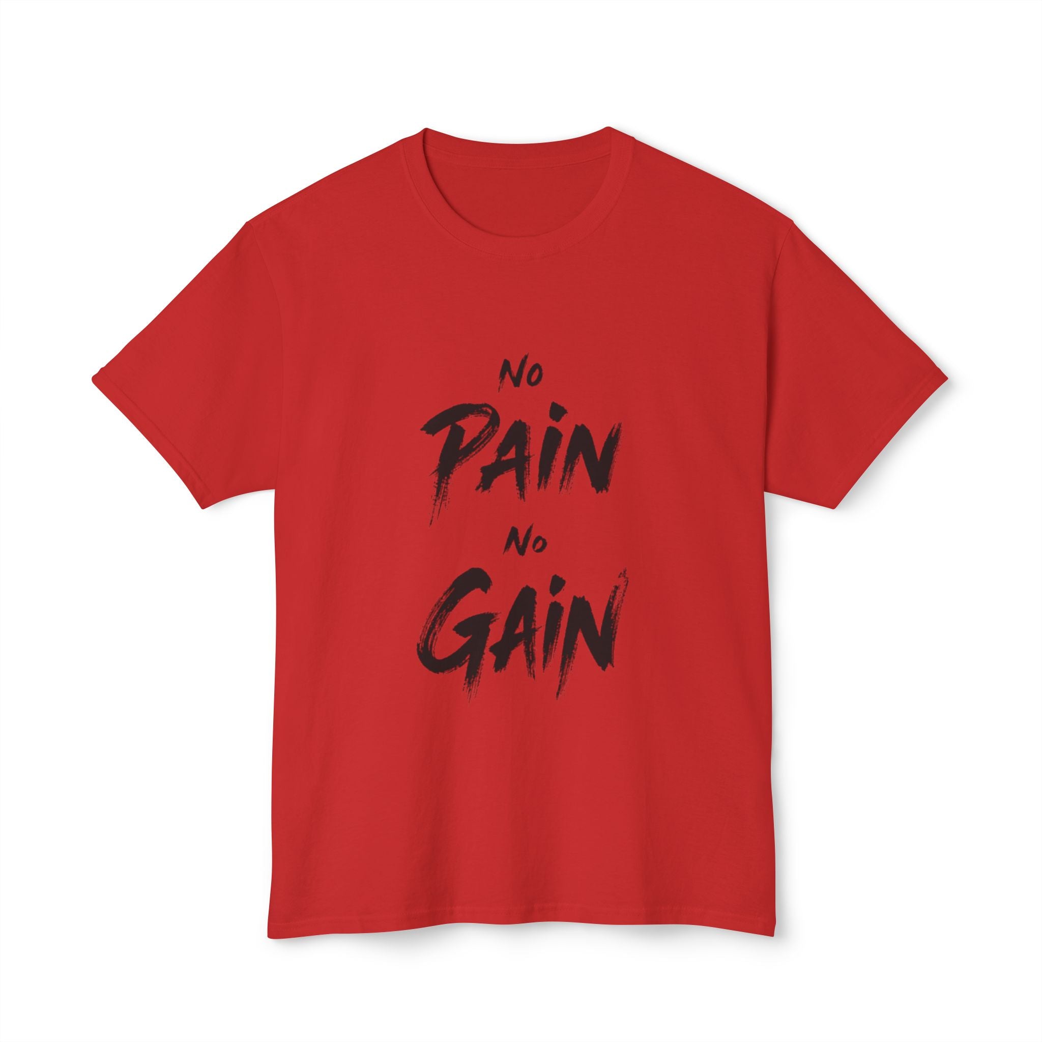 No Pain No Gain T-Shirt — Motivational Gym Tee